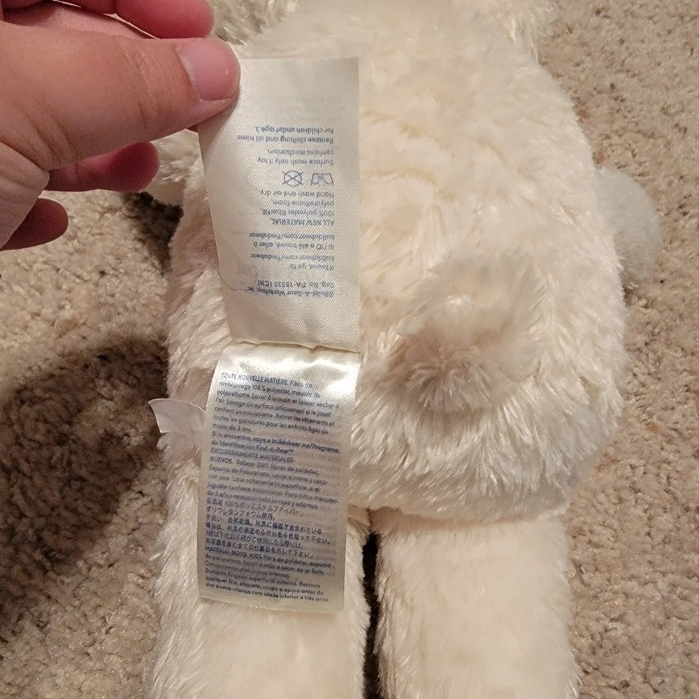 BAB Build-A-Bear Workshop National Teddy Bear Day 2019 Crème White
